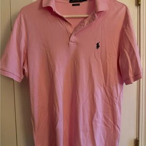 Ralph Lauren Men's Classic Pink Polo Shirt